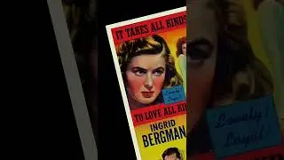 [cw: strobing] Ingrid Bergman / 39 posters