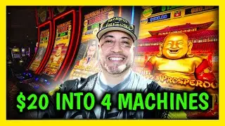 Dragon Link Showdown: Can $20 Beat 4 Machines?!