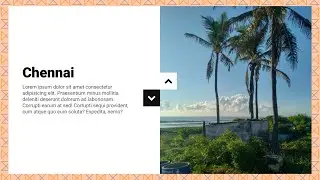 Create Animated Vertical Image Slider using HTML, CSS & JavaScript | Image Slider with Controls