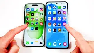 iPhone 15 vs Galaxy A55 Speed Test