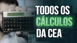 Quais são os cálculos que caem nas provas de certificação da CEA?