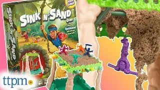 Kinetic Sand Sink N Sand Game from Spin Master Instructions + Review!