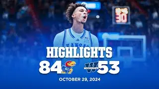 Kansas vs. Washburn Highlights