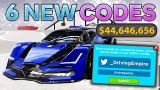 Driving Empire (AUGUST) CODES *UPDATE!* ALL NEW ROBLOX Driving Empire CODES!