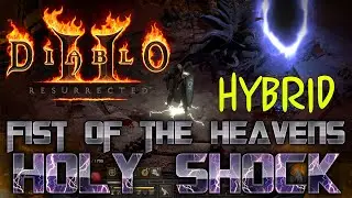 AWESOME FOH / HOLY SHOCK HYBRID PALADIN (Budget!) | Diablo 2 Resurrected