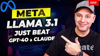 Meta's New AI Model is Here and it BEATS GPT 4o - Llama 3.1 405B Review