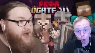 Первый ПОХОД в АД на Хоррор СБОРКЕ с Алфёдовым и Модди! | Minecraft Fear Nightfall