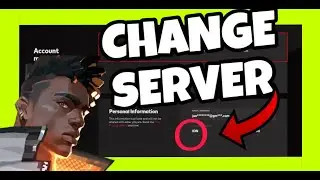 How To Change SERVER in VALORANT