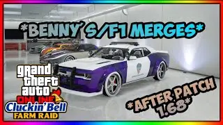 GTA 5 ALL WORKING *SOLO* CAR MERGE GLITCHES AFTER PATCH 1.68 GTA 5 F1/BENNYS MERGE GLITCH!