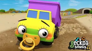 5 Little Trucks Song | Nursery Rhymes & Kids Songs | Geckos Garage | Truck Songs For Children