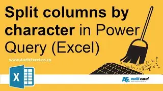 Split columns by delimiter in Excel Power Query