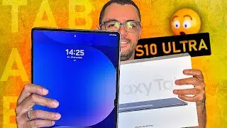 GALAXY TAB S10 ULTRA: O MAIOR e MELHOR Tablet da Samsung! (Unboxing)