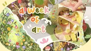 A week of Art | Half Way Through my Final Uni Project!