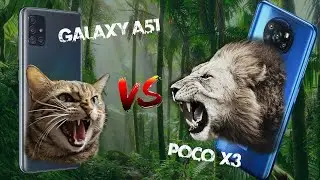 Samsung Galaxy A51 vs POCO X3 | 2020.10.08