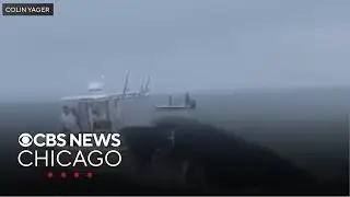 Video shows moment whale capsizes boat in Portsmouth, New Hampshire