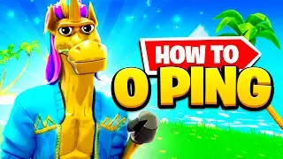 How To Get 0 PING in Fortnite & Get Lower Ping Fortnite OPTIMIZE PING/REMOVE PACKET LOSS (Season 8)