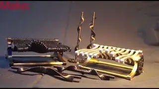 Wave Machine: CNC Machined and 3D Printed Kinetic Art