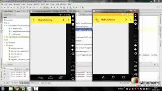 Material Design Navigation Drawer Types  Android Tutorials HD