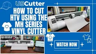 HOW TO CUT HEAT TRANSFER VINYL USING THE MH SERIES VINYL CUTTER & VINYL MASTER