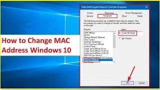 How to Change & Clone MAC Address Windows 10