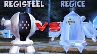 Pokemon battle revolution - Registeel vs Regice