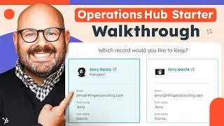 HubSpot Operations Hub Starter Plan (Walkthrough)