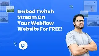 How to embed Twitch stream on Webflow? #embed #twitch #stream #webflow