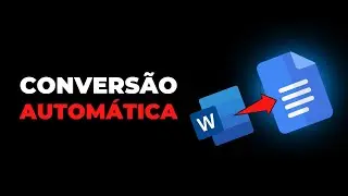 FAÇA O GOOGLE DRIVE CONVERTER  WORD EM GOOGLE DOCS DE FORMA AUTOMÁTICA!