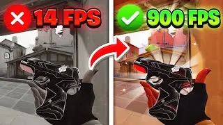 Valorant FPS Boost + 0 Input Delay Guide 2024!📈Valorant Tweaks🥶