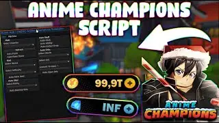 *UPDATED* Anime Champions Simulator Script (PASTEBIN 2023) (AUTO CLICK,AUTO FARM, AUTO ABILITY)