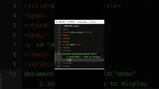 How to display output in javascript. #javascript #shorts #codingwithankit