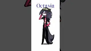 Making Octavia from Helluva boss in gacha life 2 :D