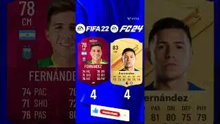 FIFA World Cup vs Copa America Argentina in FIFA 22 vs EA FC 24!⚽️Ft.Messi…#fifa #footballplayer