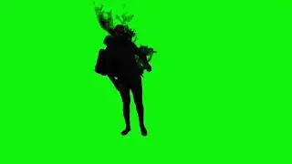 Green screen Shadow hatman