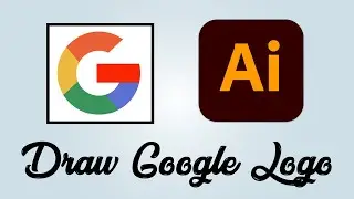 How to draw Google logo in Adobe Illustrator