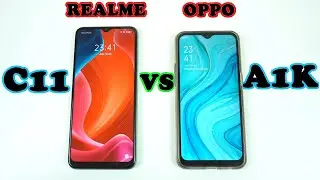 HP TERBAIK KELAS 1 JUTAAN ? | REALME C11 VS OPPO A1K SPEEDTEST DAN PERBANDINGAN KAMERA !!