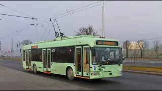 Запуск троллейбуса АКСМ - 321