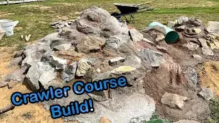 How to Build an RC Crawling Course! Outdoor build part 1!