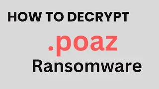 How to Decrypt *.POPN *.POAZ *.POUU Ransomware Viruses Using Stop Djvu Decryptor | SOLVED