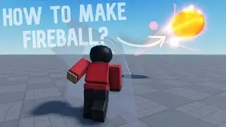 How to Make FIREBALL SYSTEM? | Roblox Studio Tutorial