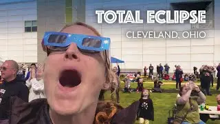 Our Total Solar Eclipse Trip to Cleveland, Ohio (Vlog - April 8, 2024)