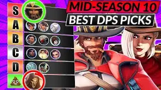 NEW DPS HERO TIER LIST - Best Heroes to Main (MID SEASON 10 PATCH) - Overwatch 2 Meta Guide