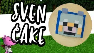 SVEN CAKE! | How to make a SVEN CAKE! Pewdiepie Minecraft