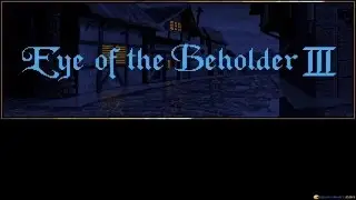 Eye of the Beholder 3 gameplay (PC Game, 1993)