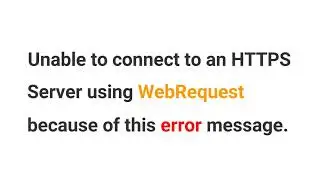 The request was aborted: Could not create SSL/TLS secure channel [ SOLVED]