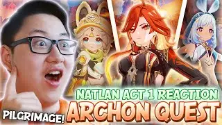 NATLAN ALREADY HAS ME HOOKED! | Natlan Archon Quest ACT 1 FULL REACTION | Genshin Impact 5.0 Update