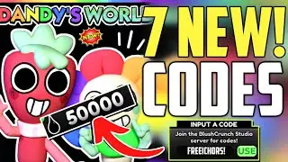 ⚠️ALL NEW!!⚠️DANDY'S WORLD ROBLOX CODES 2024 - DANDYS WORLD CODES 2024