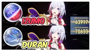 Duran vs Izumo on Topaz Damage Comparison - Honkai Star Rail