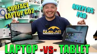 Tablet vs Laptop! Can a OnePlus Pad beat a Surface Laptop Go 2?