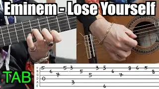 Eminem - Lose Yourself - Guitar Tutorial (TAB)